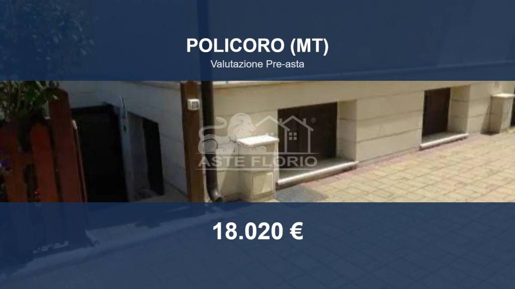 locale commerciale in vendita a Policoro
