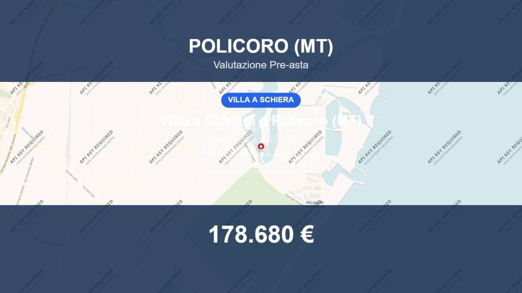 casa indipendente in vendita a Policoro