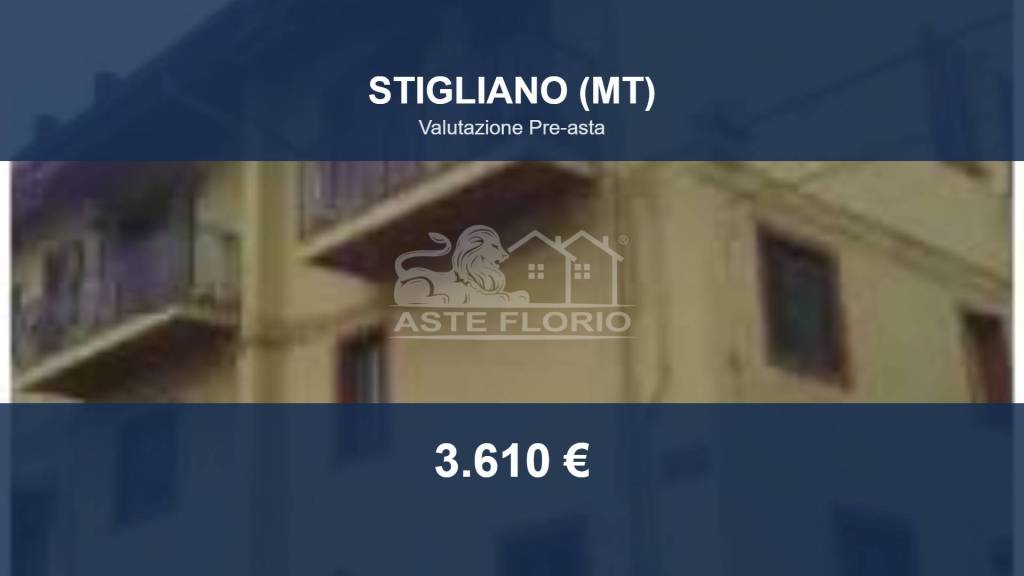 appartamento in vendita a Stigliano