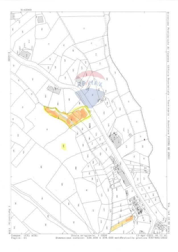 terreno agricolo in vendita ad Acri