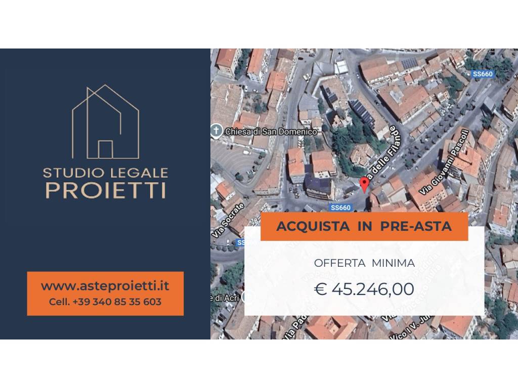 appartamento in vendita ad Acri