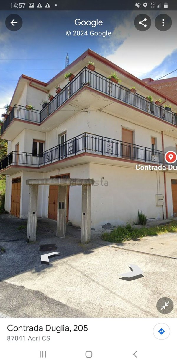 appartamento in vendita ad Acri in zona Duglia