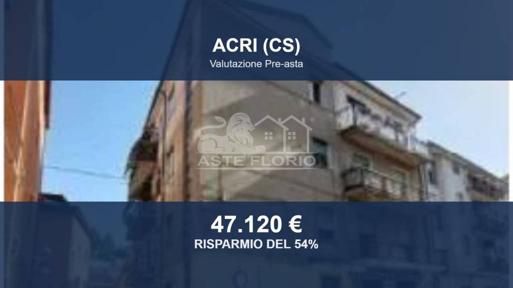 appartamento in vendita ad Acri in zona Corneto