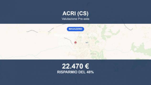 locale commerciale in vendita ad Acri