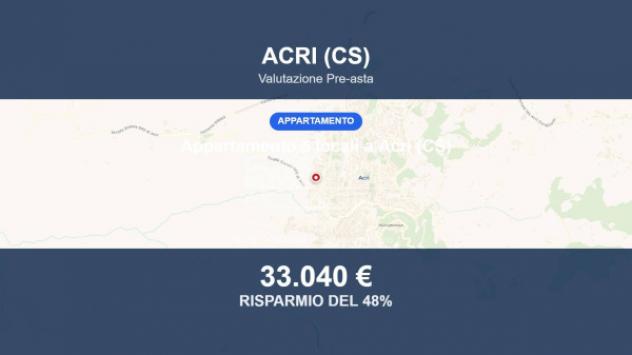 appartamento in vendita ad Acri