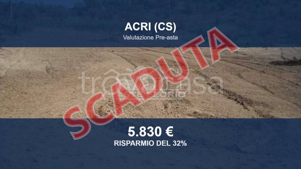 terreno agricolo in vendita ad Acri
