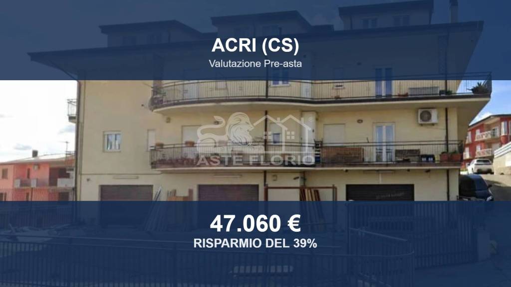 appartamento in vendita ad Acri in zona Corneto