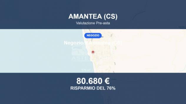 negozio in vendita ad Amantea