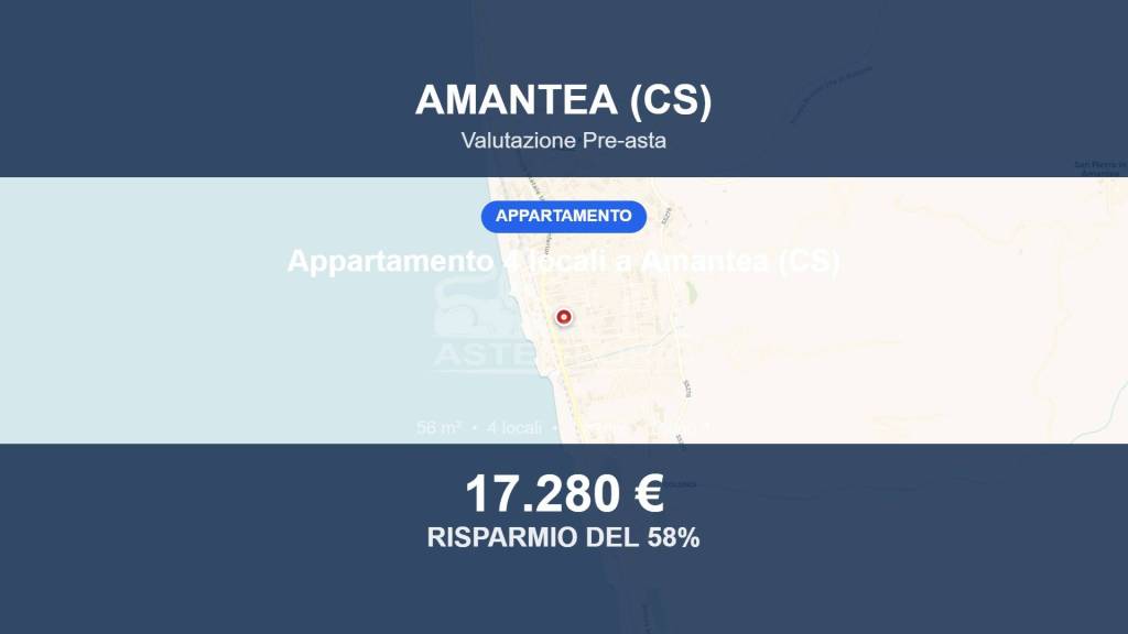 appartamento in vendita ad Amantea