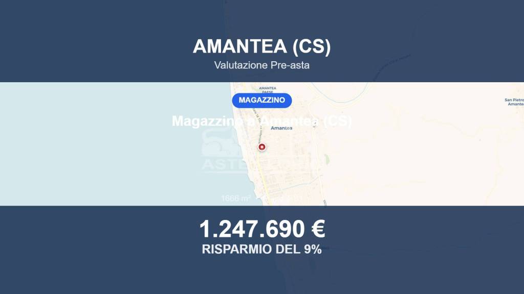 locale commerciale in vendita ad Amantea