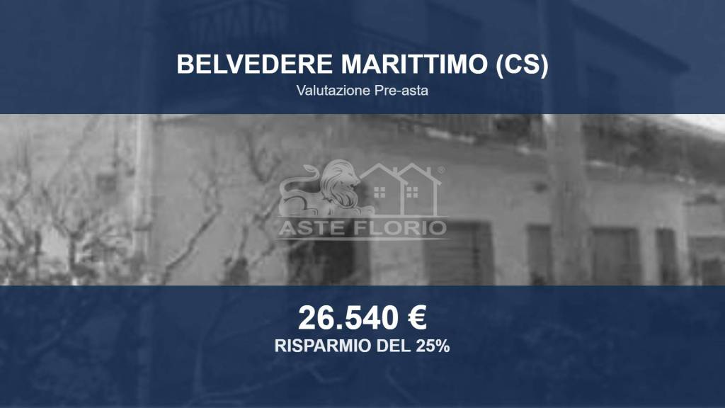 appartamento in vendita a Belvedere Marittimo