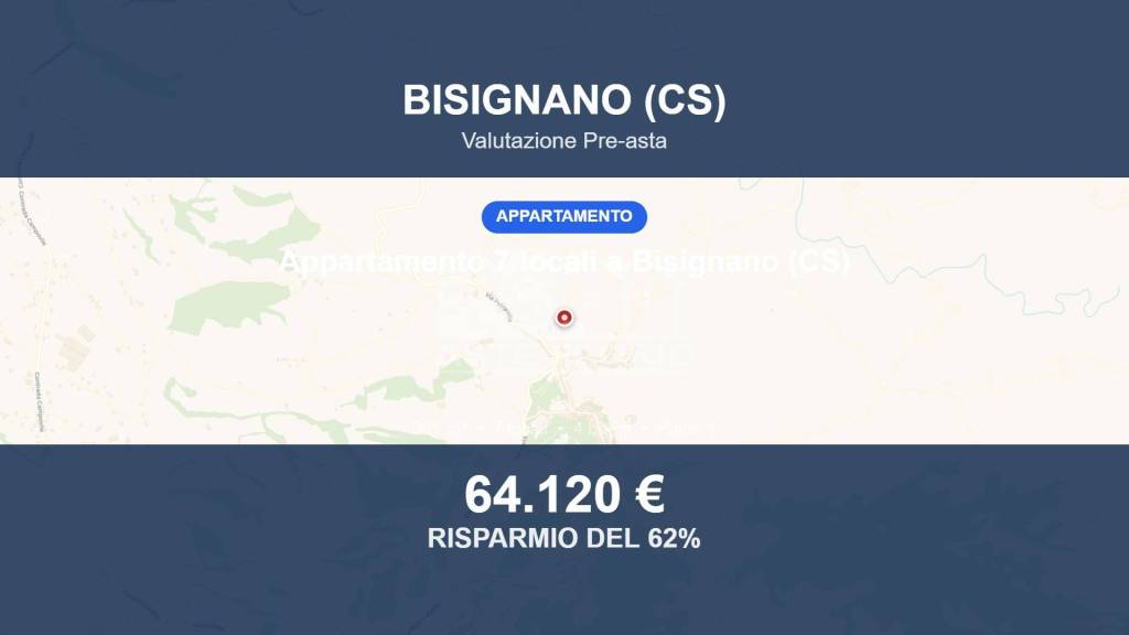 appartamento in vendita a Bisignano