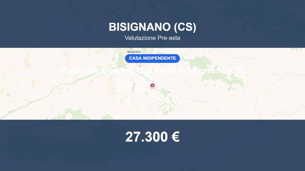 casa indipendente in vendita a Bisignano