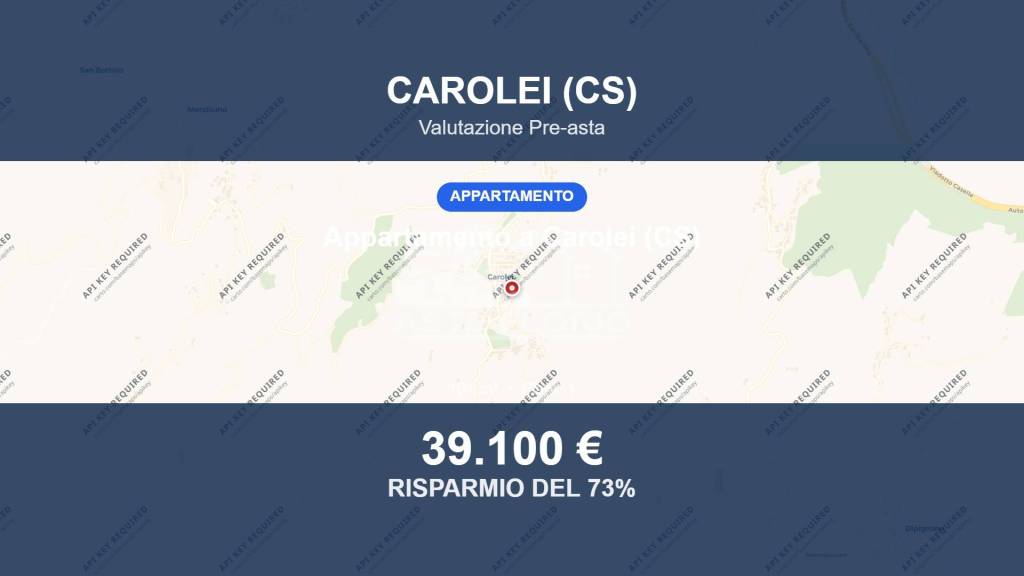 appartamento in vendita a Carolei