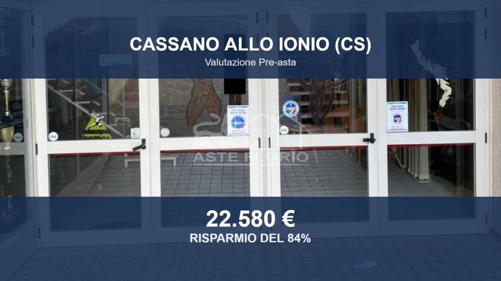 locale commerciale in vendita a Cassano all'Ionio