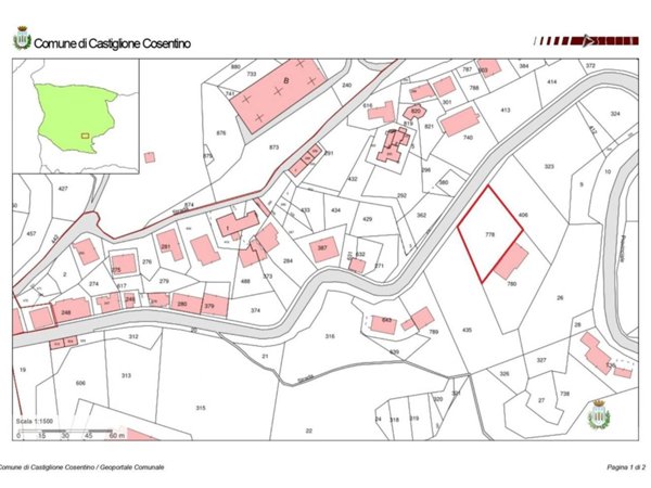 terreno edificabile in vendita a Castiglione Cosentino