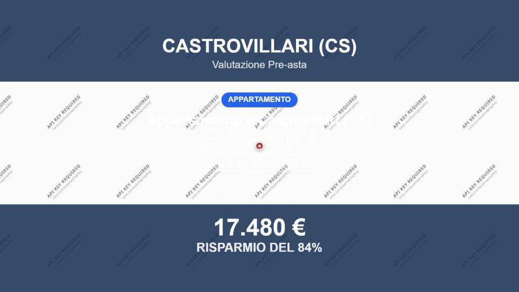 appartamento in vendita a Castrovillari in zona Vigne