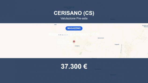 locale commerciale in vendita a Cerisano