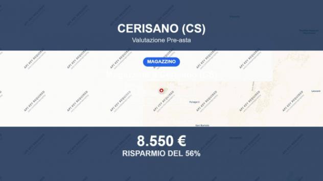 locale commerciale in vendita a Cerisano