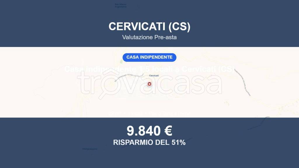 casa indipendente in vendita a Cervicati