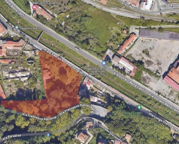 terreno edificabile in vendita a Cosenza in zona Panebianco