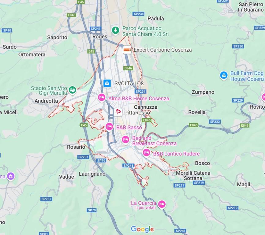 appartamento in vendita a Cosenza in zona Panebianco