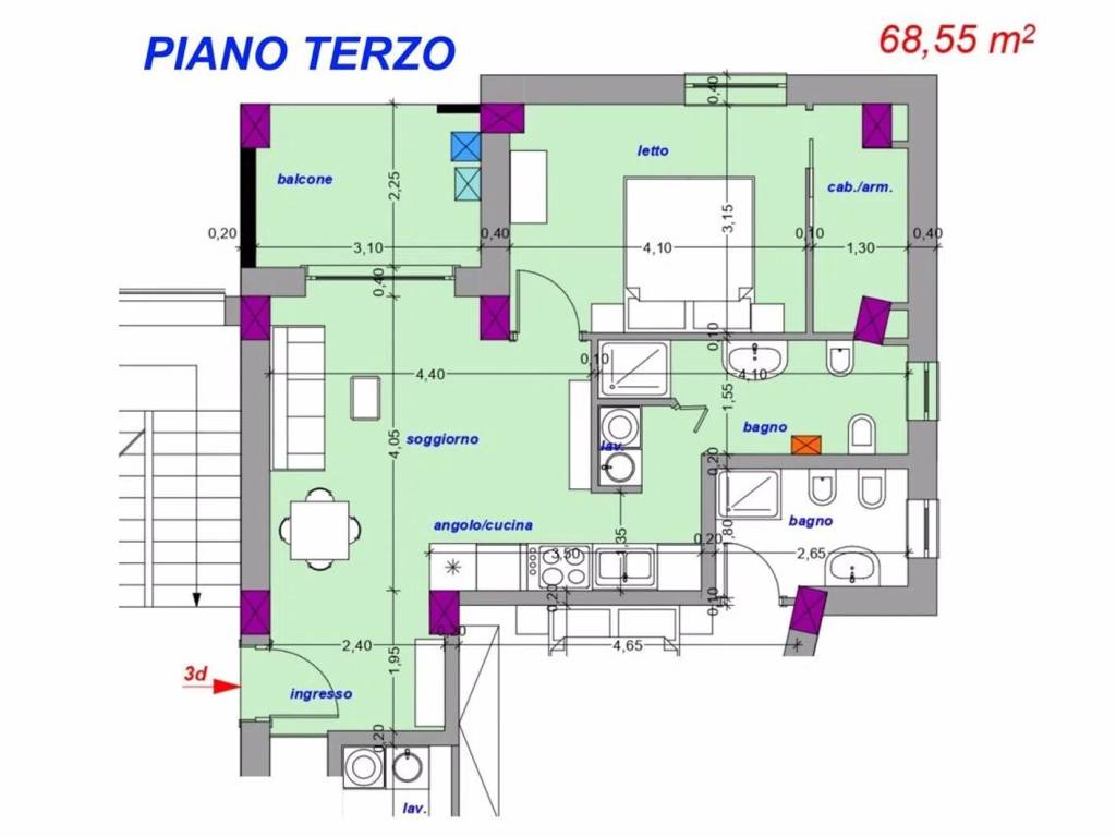 appartamento in vendita a Cosenza