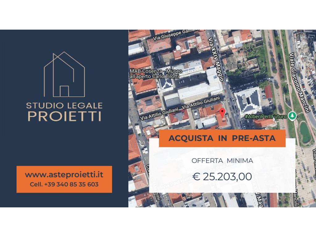 appartamento in vendita a Cosenza in zona Cosenza Vecchia