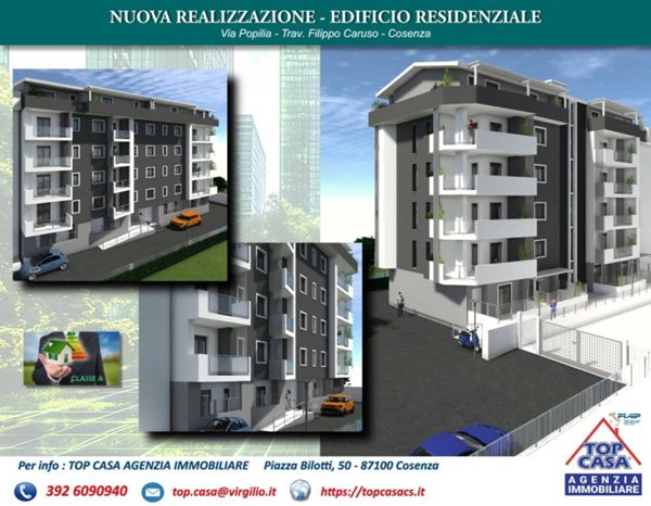 appartamento in vendita a Cosenza in zona Cosenza Vecchia