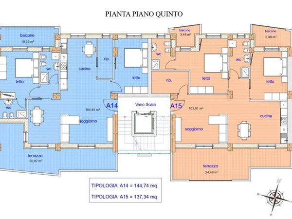 appartamento in vendita a Cosenza in zona Serra Soprana
