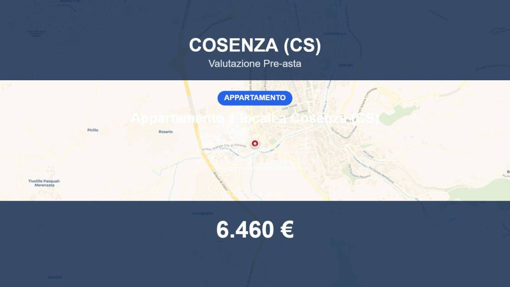 appartamento in vendita a Cosenza in zona Stadio