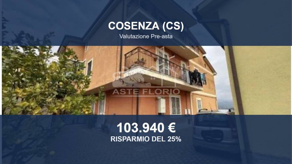 appartamento in vendita a Cosenza in zona Panebianco