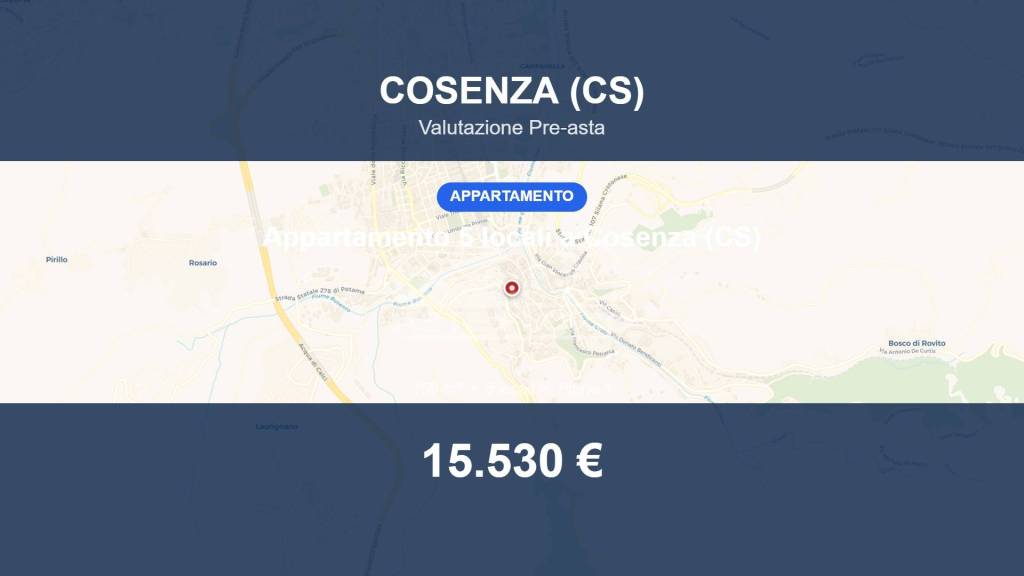 appartamento in vendita a Cosenza in zona Cosenza Vecchia