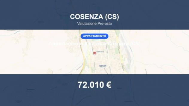 appartamento in vendita a Cosenza in zona Panebianco