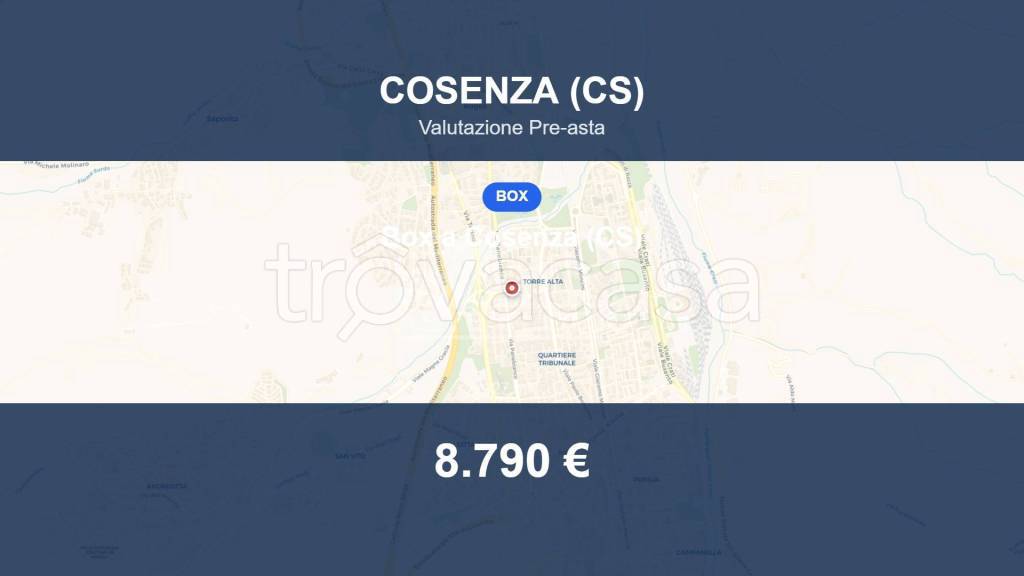 locale di sgombero in vendita a Cosenza in zona Panebianco
