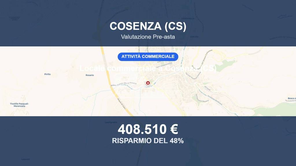 appartamento in vendita a Cosenza in zona Gergeri