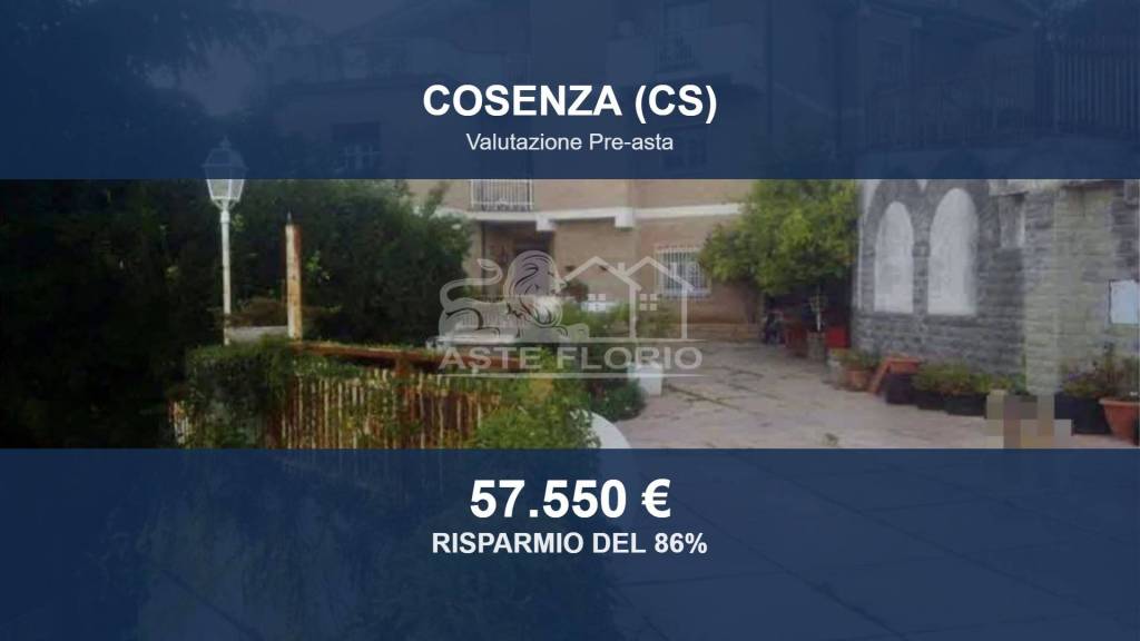 appartamento in vendita a Cosenza in zona Panebianco