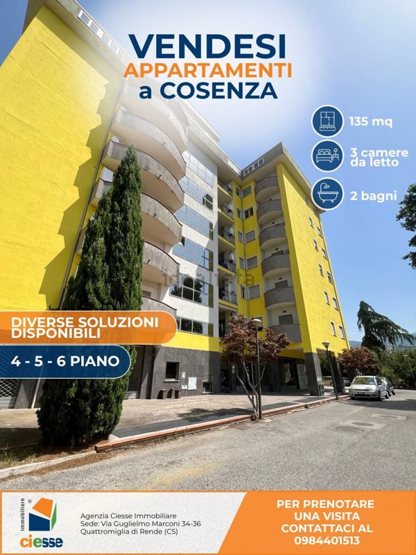 appartamento in vendita a Cosenza in zona Via Popilia