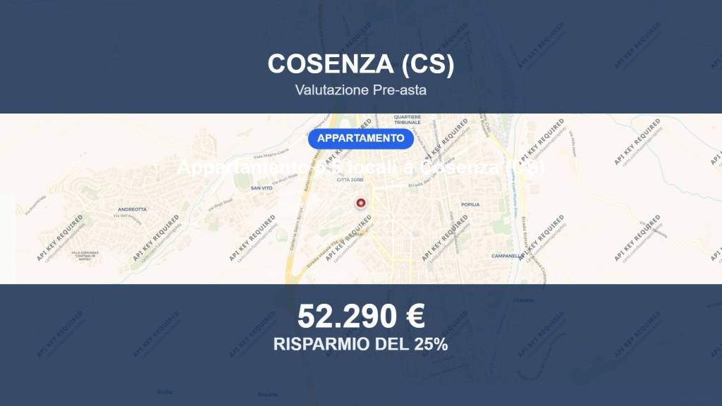 appartamento in vendita a Cosenza in zona Città 2000