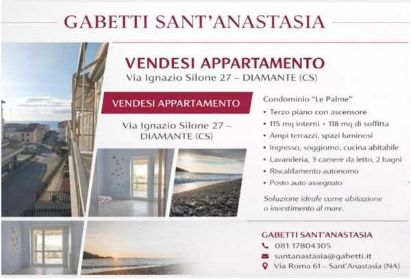 appartamento in vendita a Diamante