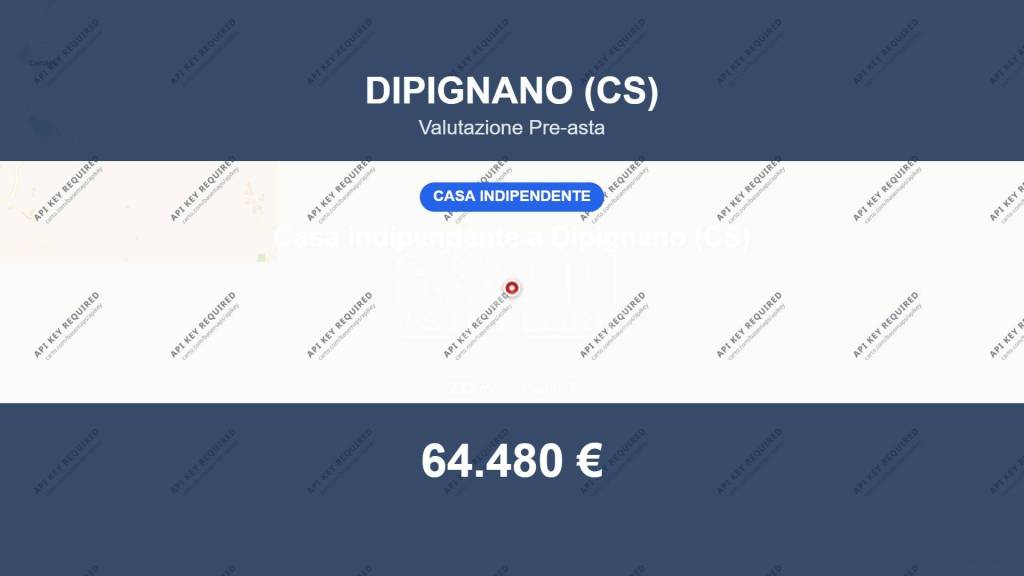 casa indipendente in vendita a Dipignano in zona Cappuccini