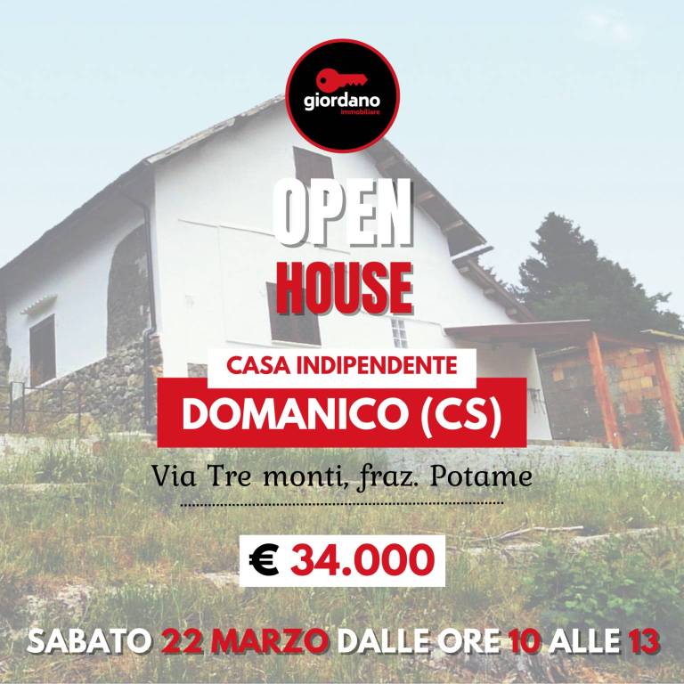 casa indipendente in vendita a Domanico
