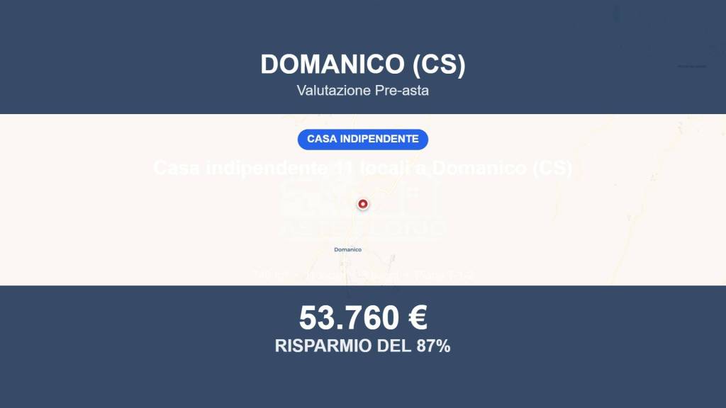 casa indipendente in vendita a Domanico