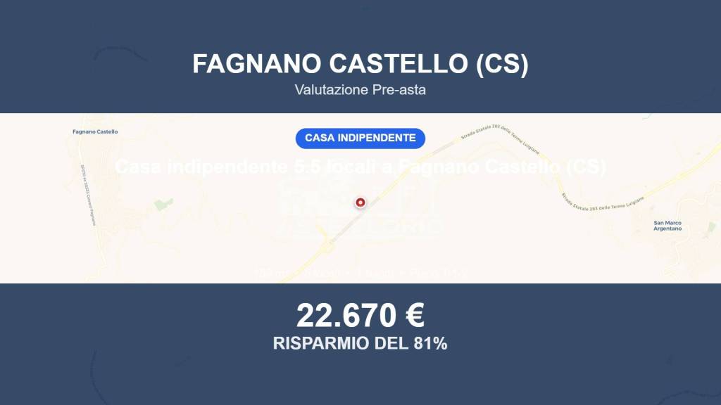 casa indipendente in vendita a Fagnano Castello