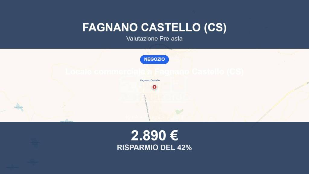 negozio in vendita a Fagnano Castello