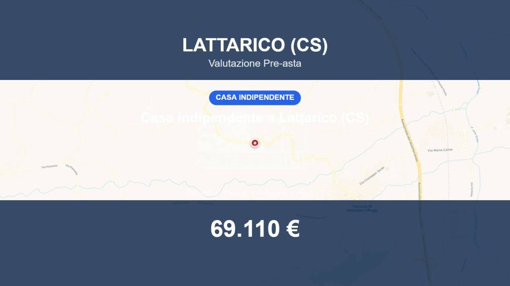casa indipendente in vendita a Lattarico