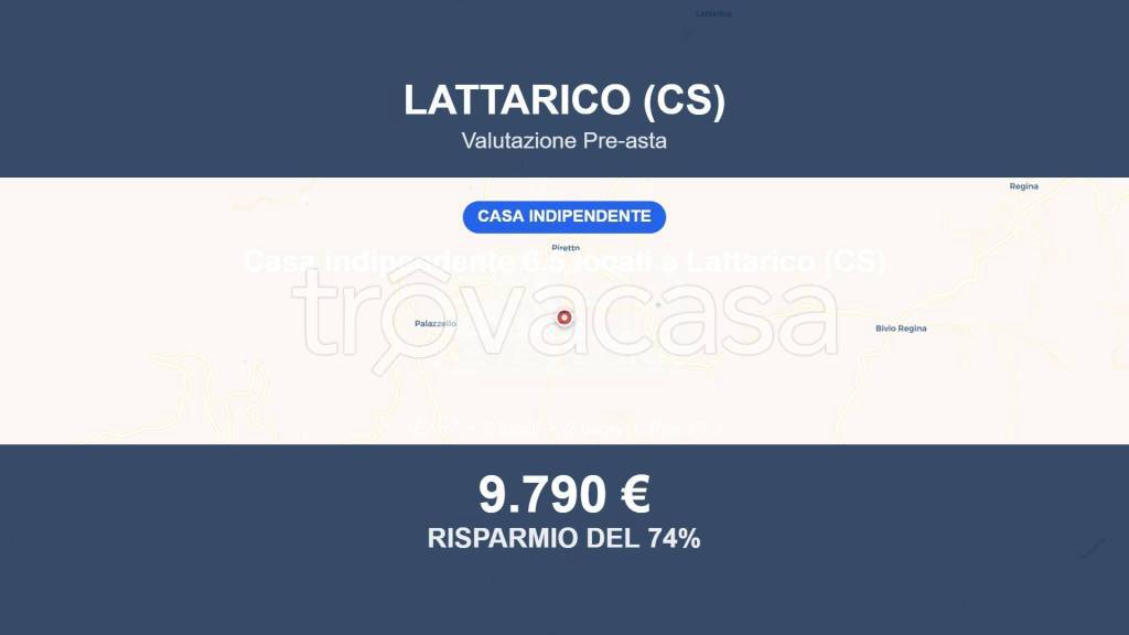 casa indipendente in vendita a Lattarico in zona Piretto