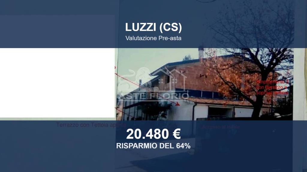 appartamento in vendita a Luzzi in zona Cavoni