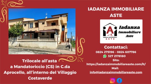 appartamento in vendita a Mandatoriccio