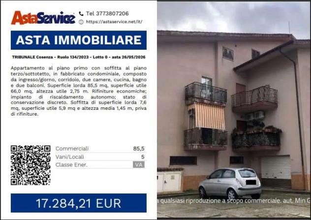 appartamento in vendita a Marano Marchesato